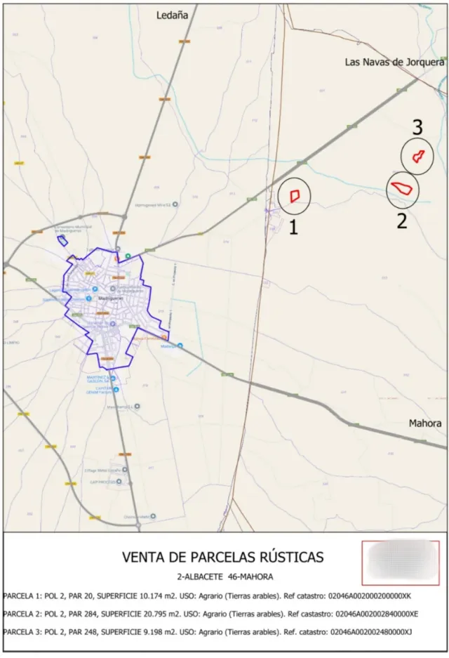 Parcelas Agrícolas Mahora/Madrigueras