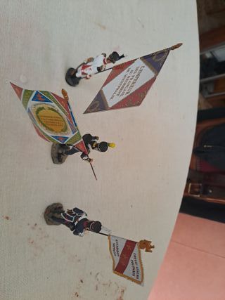 3 Soldatini Porta Bandiera