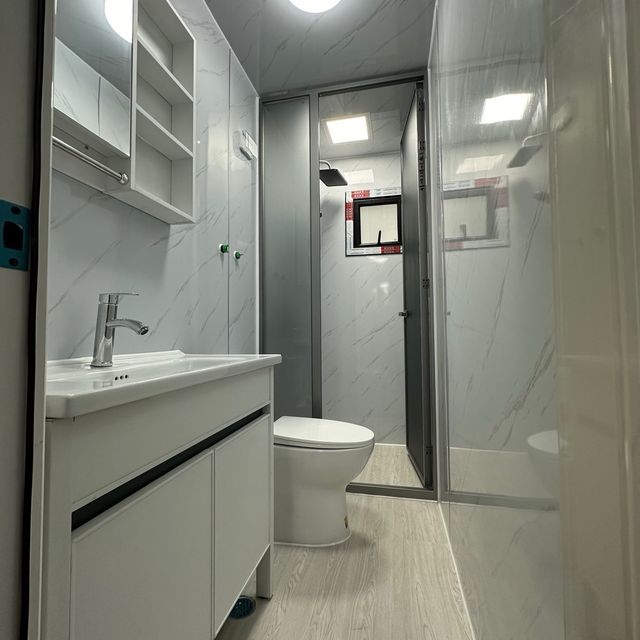 Casa modular 2 plantas de fácil montaje