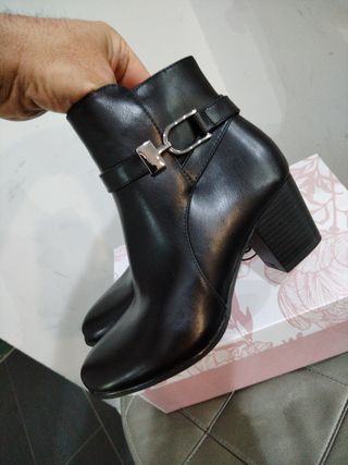 Stivaletti donna neri tacco 36