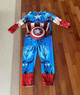Disfraz Hulk y Capitán América 5 años