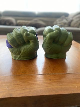 Disfraz Hulk y Capitán América 5 años