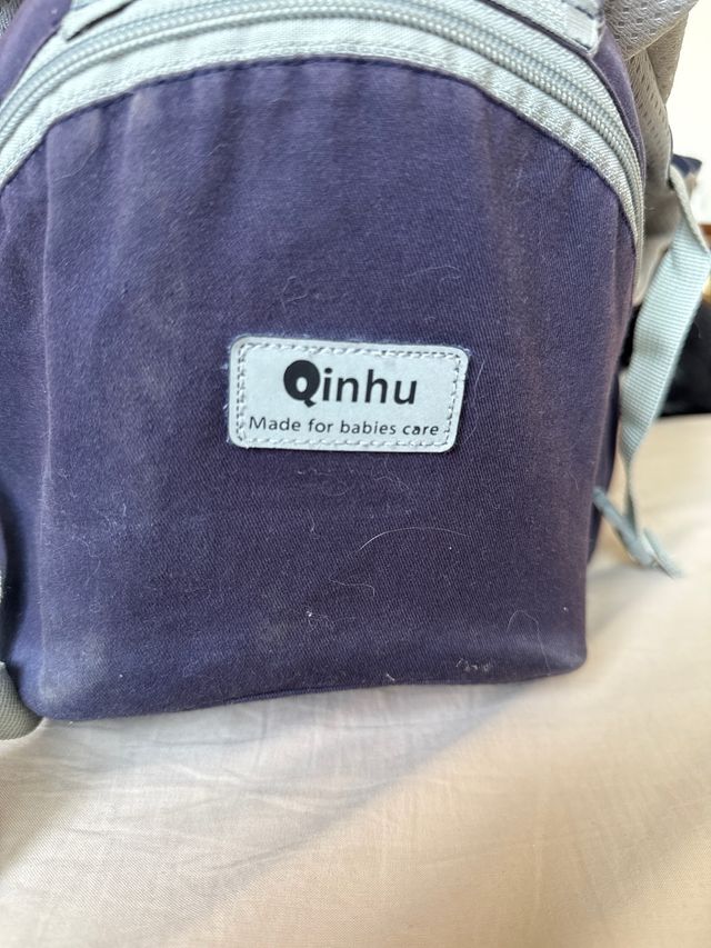 Portabebés ergonómico azul