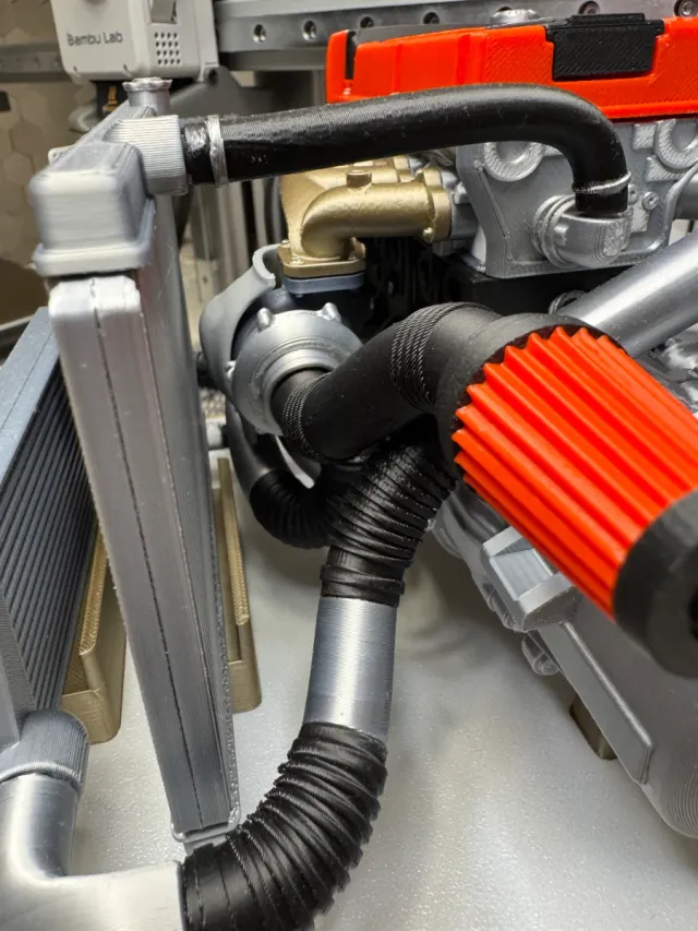 Miniatura Motor Mitsubishi 4G63 Evo