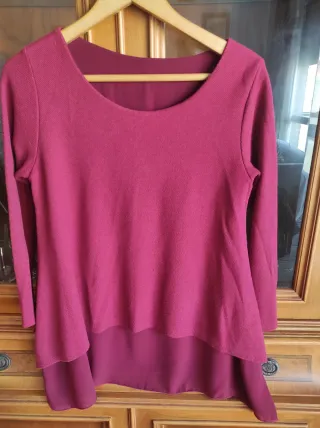 Jersey granate con capa inferior