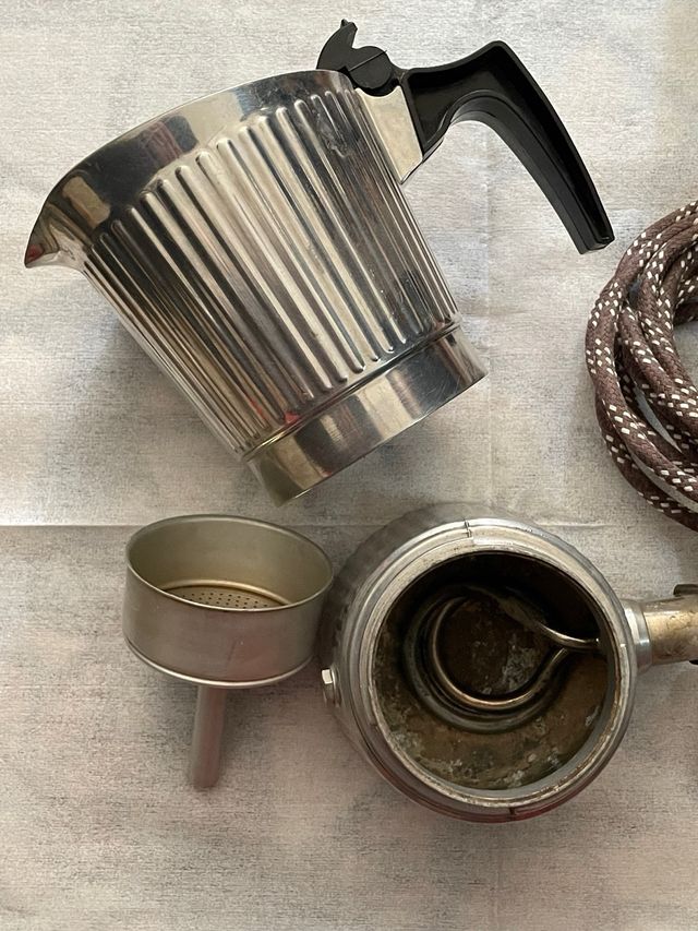 Caffettiera Moka Elettrica Vintage