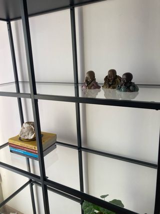 Estantería librería metálica y cristal VITTSJÖ 
