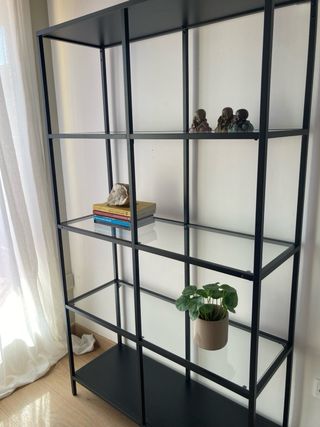 Estantería librería metálica y cristal VITTSJÖ 