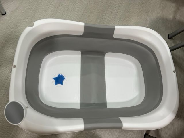 Bañera bebé plegable 0 meses