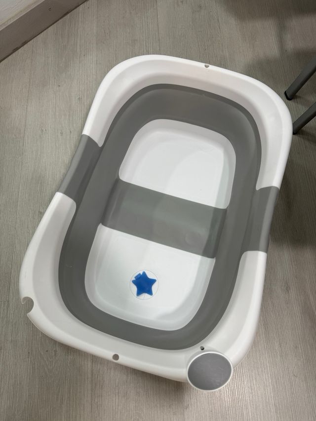 Bañera bebé plegable 0 meses