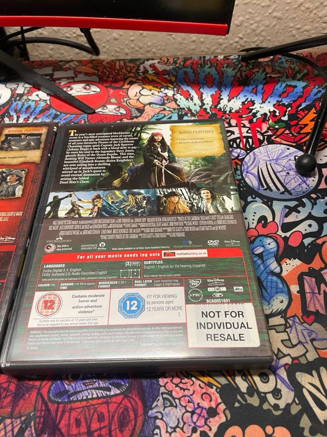 Piratas del Caribe: Colección 3 Películas DVD