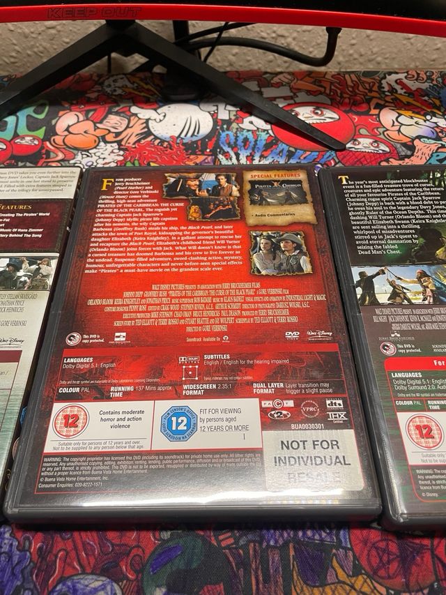 Piratas del Caribe: Colección 3 Películas DVD