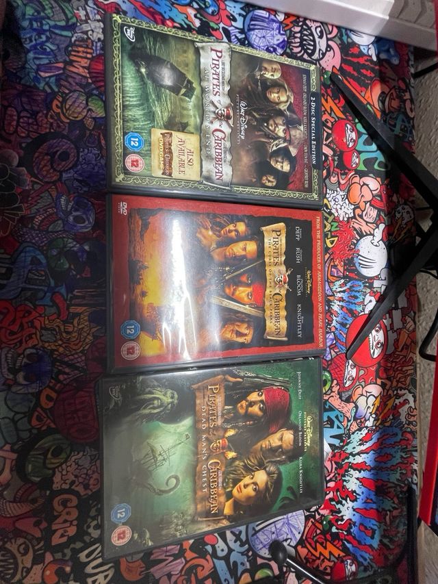 Piratas del Caribe: Colección 3 Películas DVD