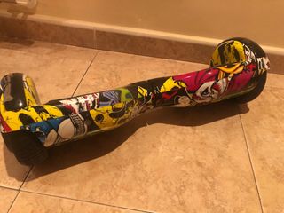 Hoverboard con Silla Kart Negra