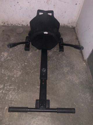 Hoverboard con Silla Kart Negra