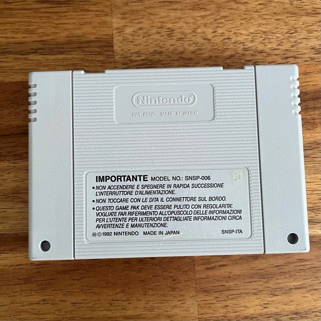 Super Metroid SNES PAL ITA