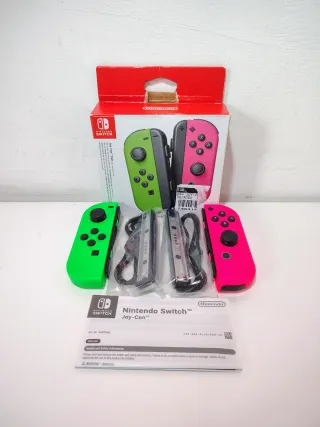 Nintendo Switch Joy-Con Set da 2 Verde/Rosa