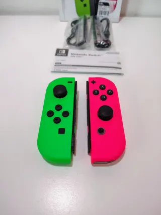 Nintendo Switch Joy-Con Set da 2 Verde/Rosa