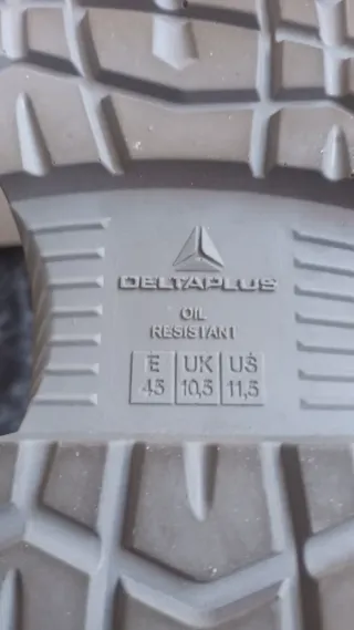 Zapatos Seguridad Deltaplus Talla 45 Piel