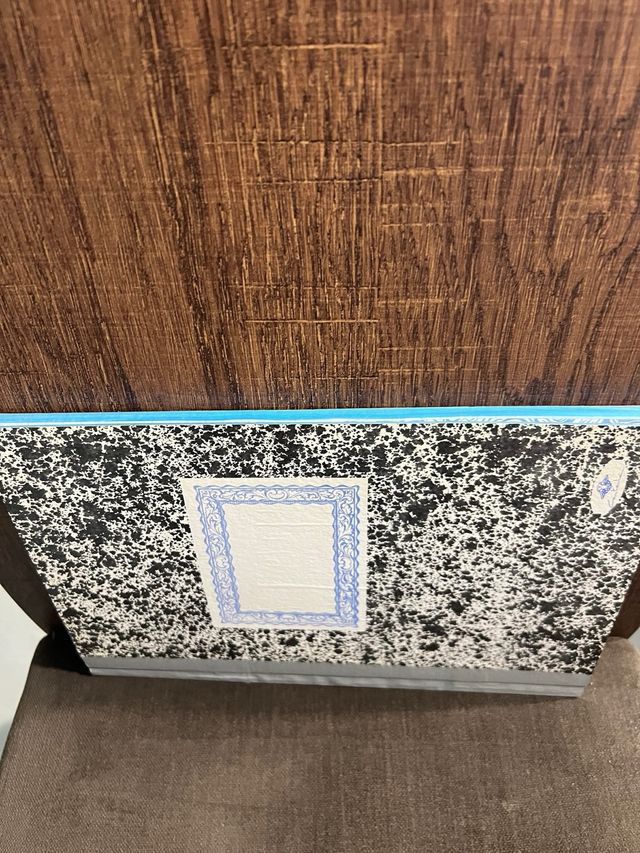 Cuaderno de notas vintage