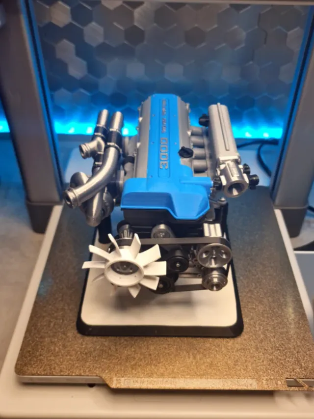 Motor Toyota 2JZ - Miniatura