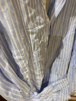 Camisa Springfield Hombre Rayas Azul y Blanco