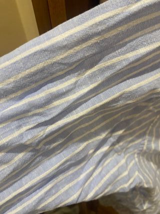 Camisa Springfield Hombre Rayas Azul y Blanco