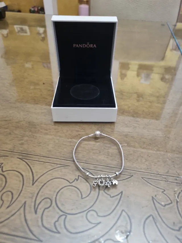 Braccialetto Pandora con ciondoli a tema