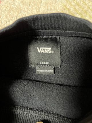 Sudadera VANS Negra Niño