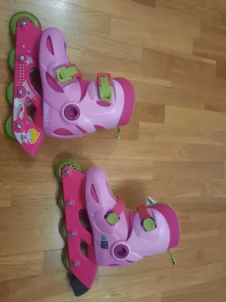 Patines Oxelo niña Talla 28-30 Rosa