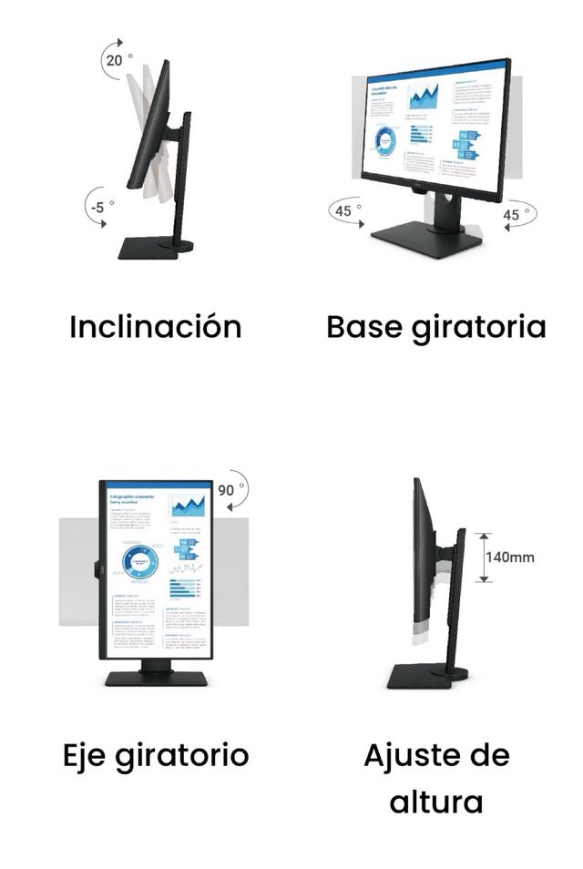 Monitor profesional BenQ BL2480T.
