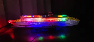 Modellino Nave Crociera LED luci e suoni