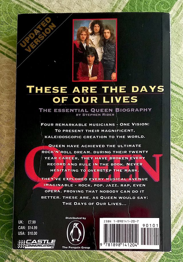 Libro QUEEN - These are the days of our lives