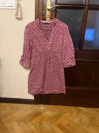 Vestido estampado flores verano
