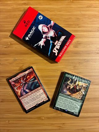 Magic The Gathering Spider-Man Welcome Deck R/G_2