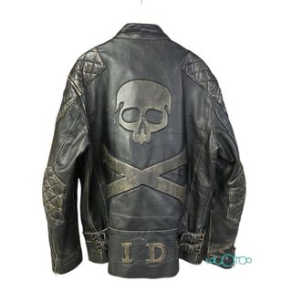 Chaqueta Piel Moto Talla L