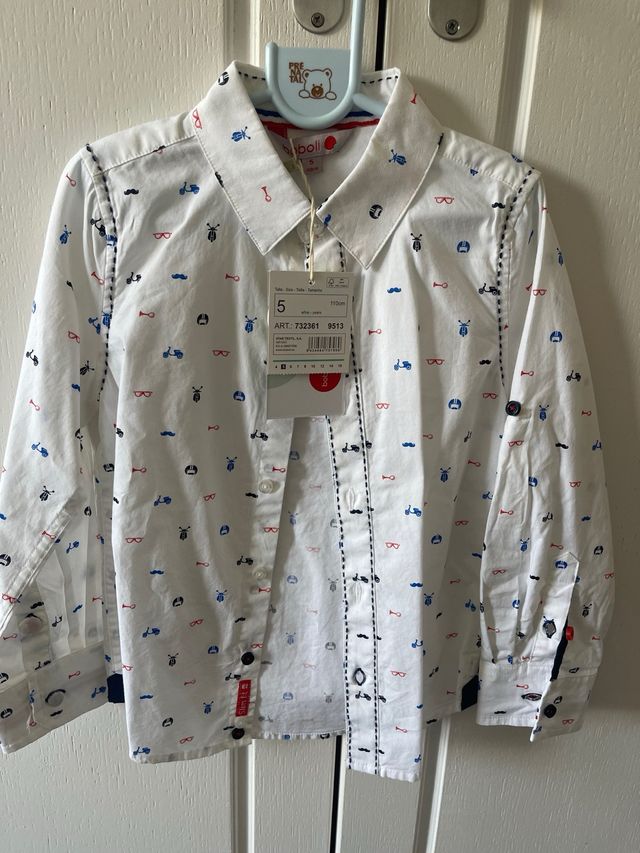 Camisa Boboli niño T.5