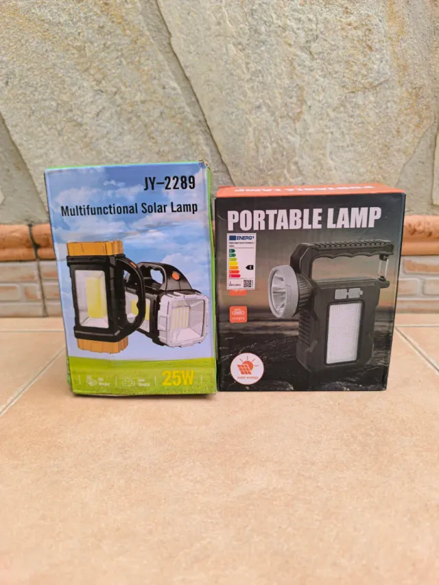 Pack Linternas Solares y Recargables