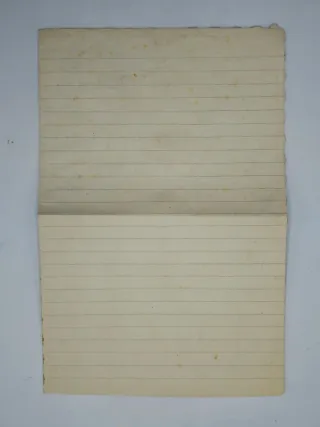 Vecchia Lettera Ai Genitori Anni 40'