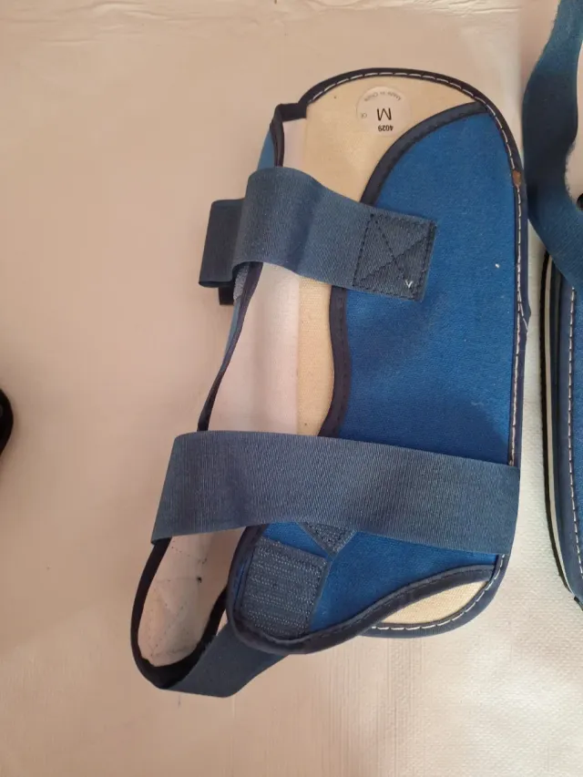 2 Zapatillas postoperatorio pie Talla S y M