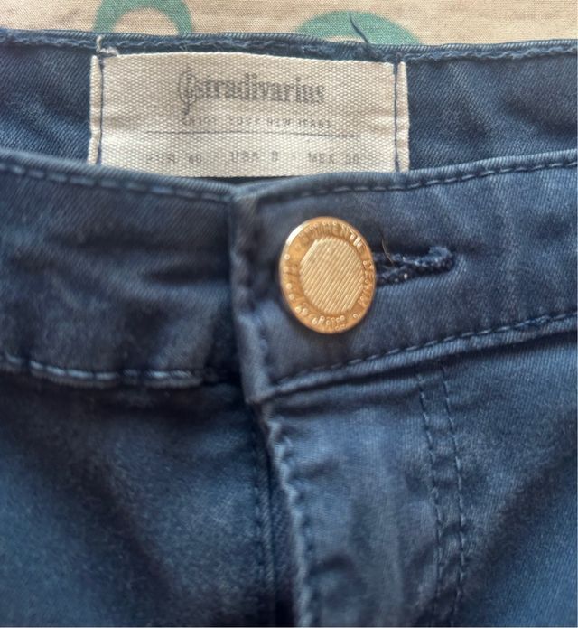 Pantalones largos azul marino