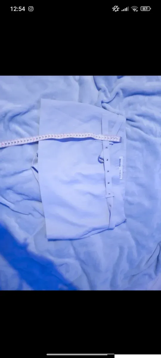 Minifalda pantalón azul