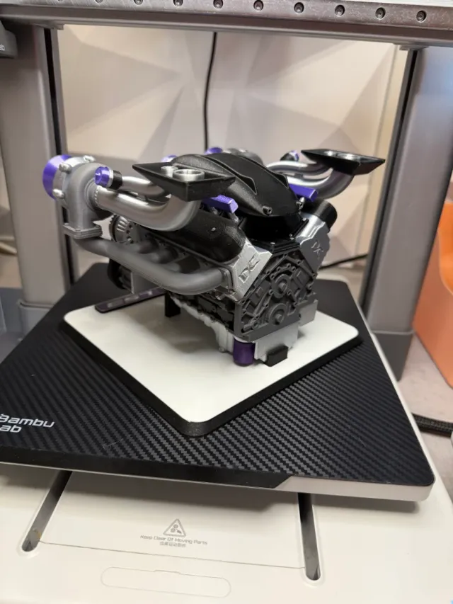 Motor GM/Chevrolet LS3 Corvette - Miniatura