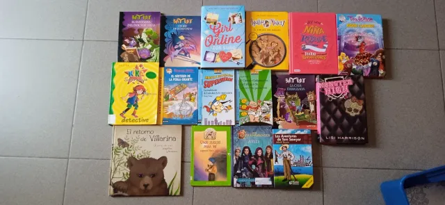 Lote de libros.