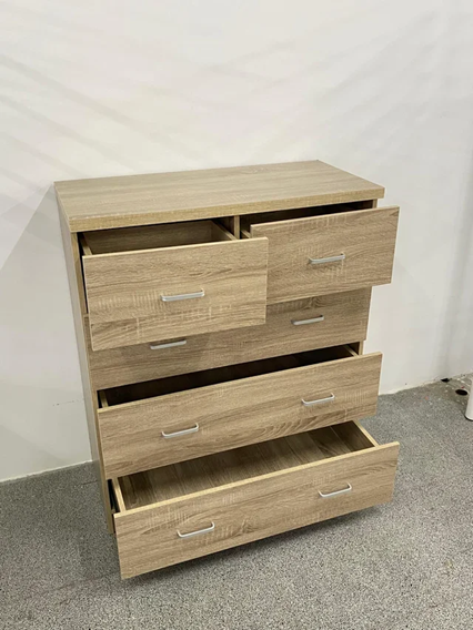 Cómoda 4 cajones color Sonoma