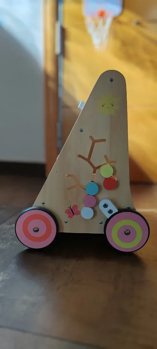 Andador Correpasillos Madera Multiactividades