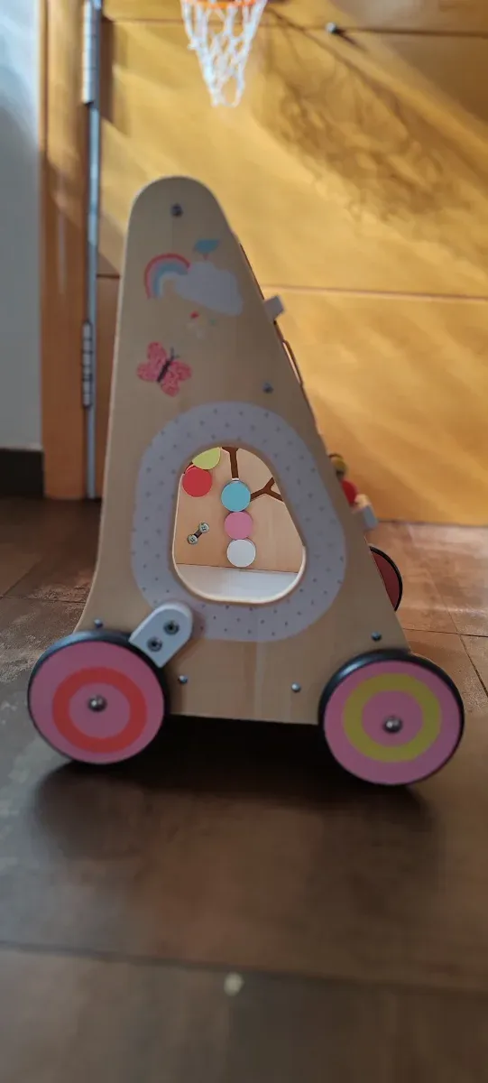 Andador Correpasillos Madera Multiactividades