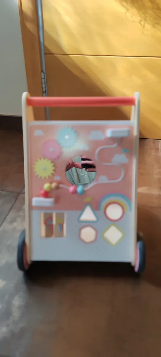 Andador Correpasillos Madera Multiactividades