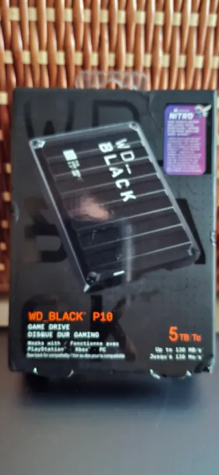 WD_BLACK P10 Disco Duro Gaming 5TB