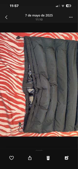 Chaleco acolchado Mango gris XXL